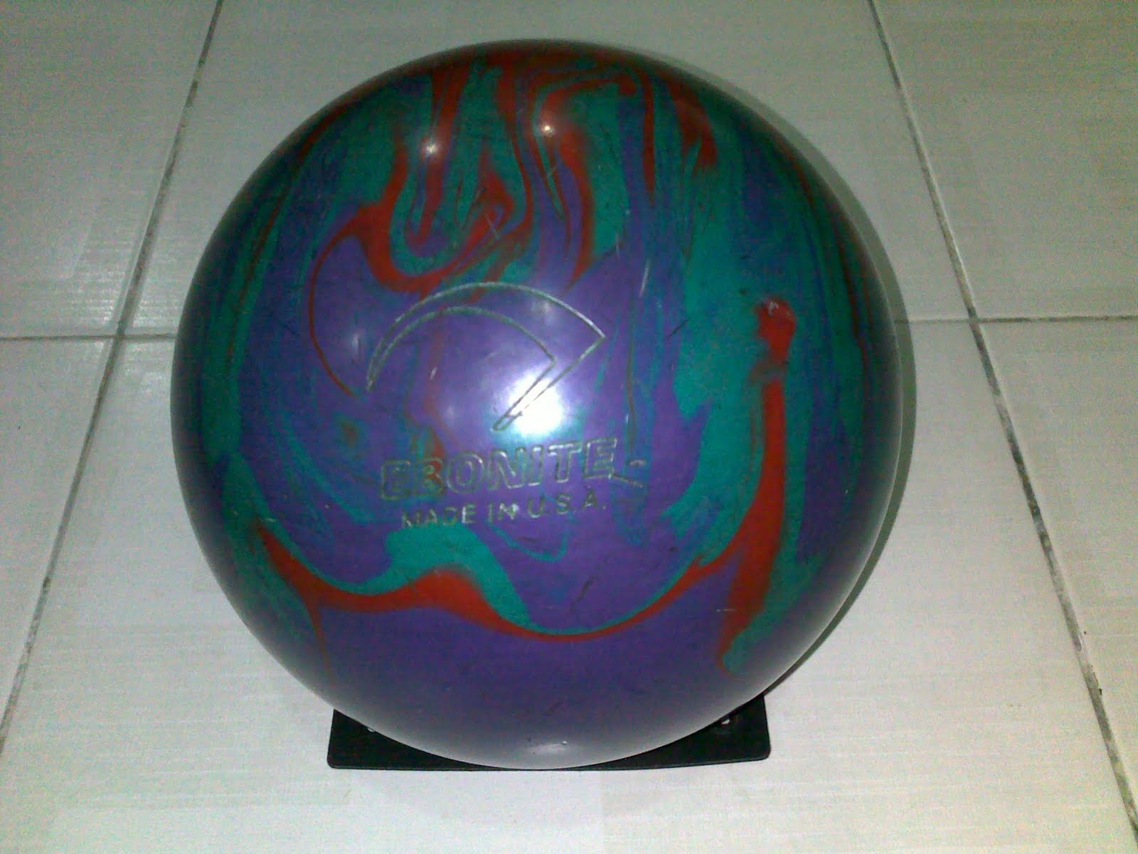 KEDAI BOWLING ONLINE Reactive Bowling Ball Ebonite Vortex V2 power 11