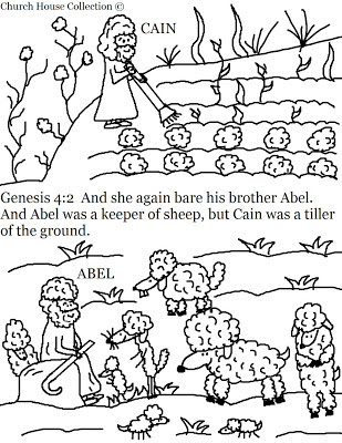 Cain and Abel Coloring Pages