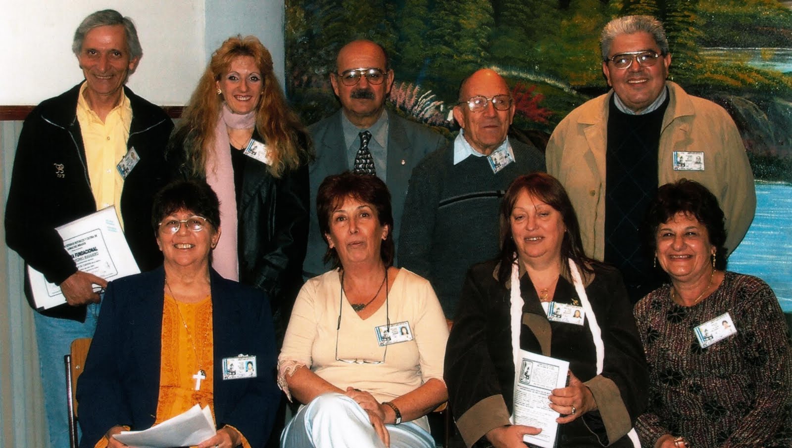Año 2005, Comisión fundadora de la Junta de Estudios Históricos de Lomas del Mirador.