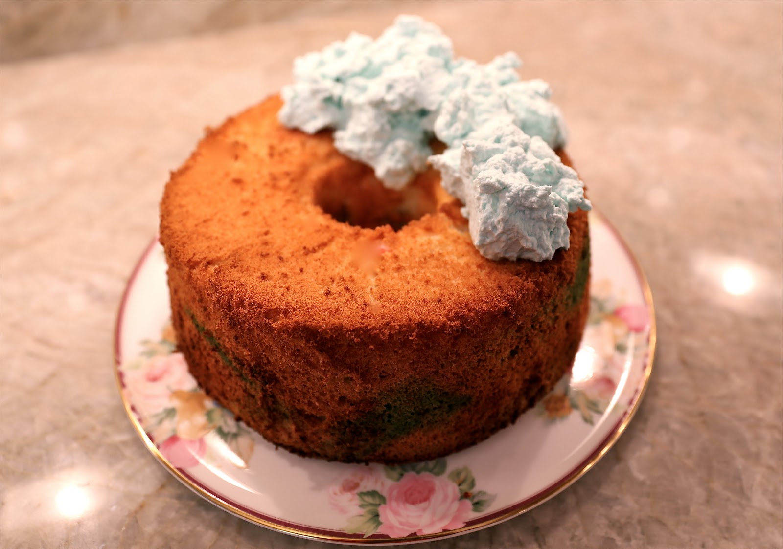 Sweet Southern Days Rainbow Angel Food Cake