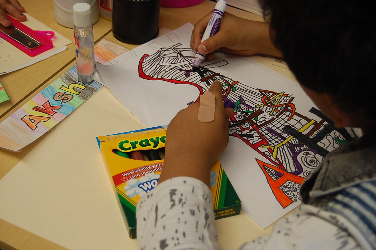 Thinking of Teaching A Name Art Project A Wonderful Way to Start Your