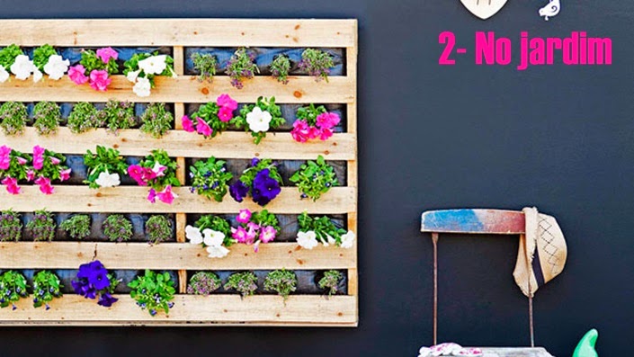 jardim vertical pallet:Decoração com Paletes! jardim vertical pallet:Decoração com Paletes!