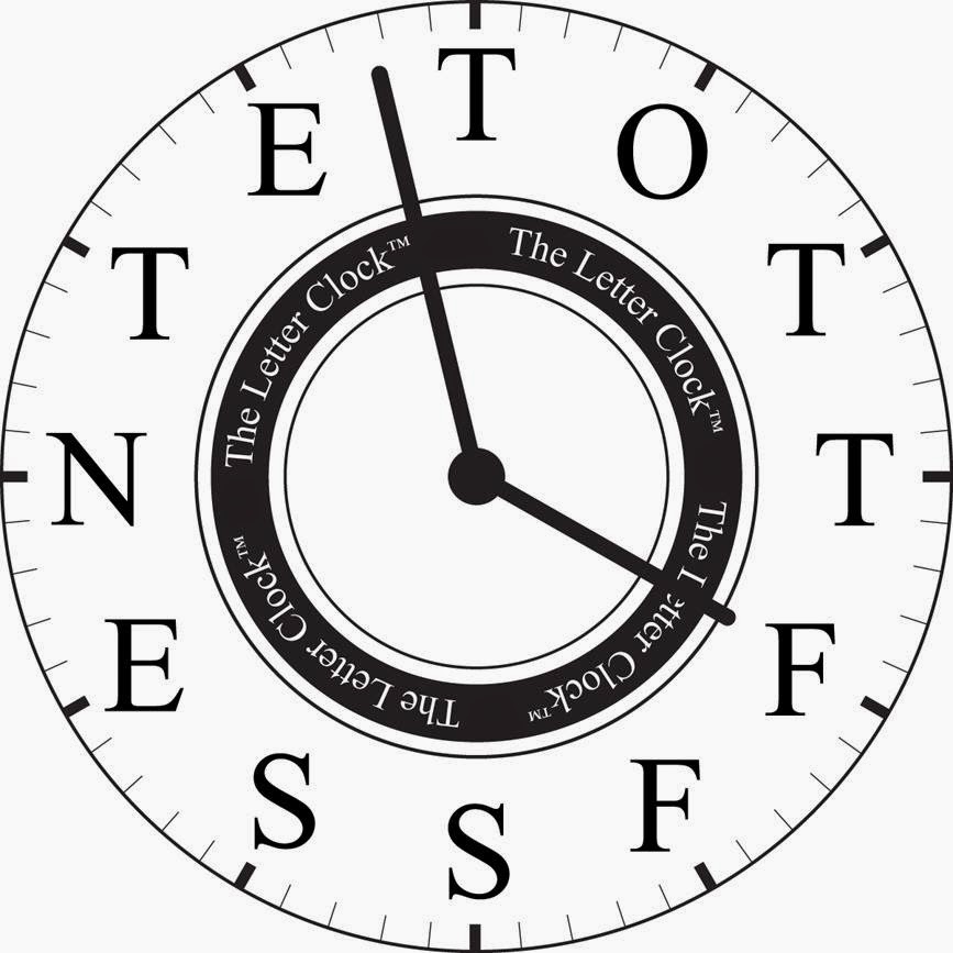 The Monkey Buddha "Letter Clock™"