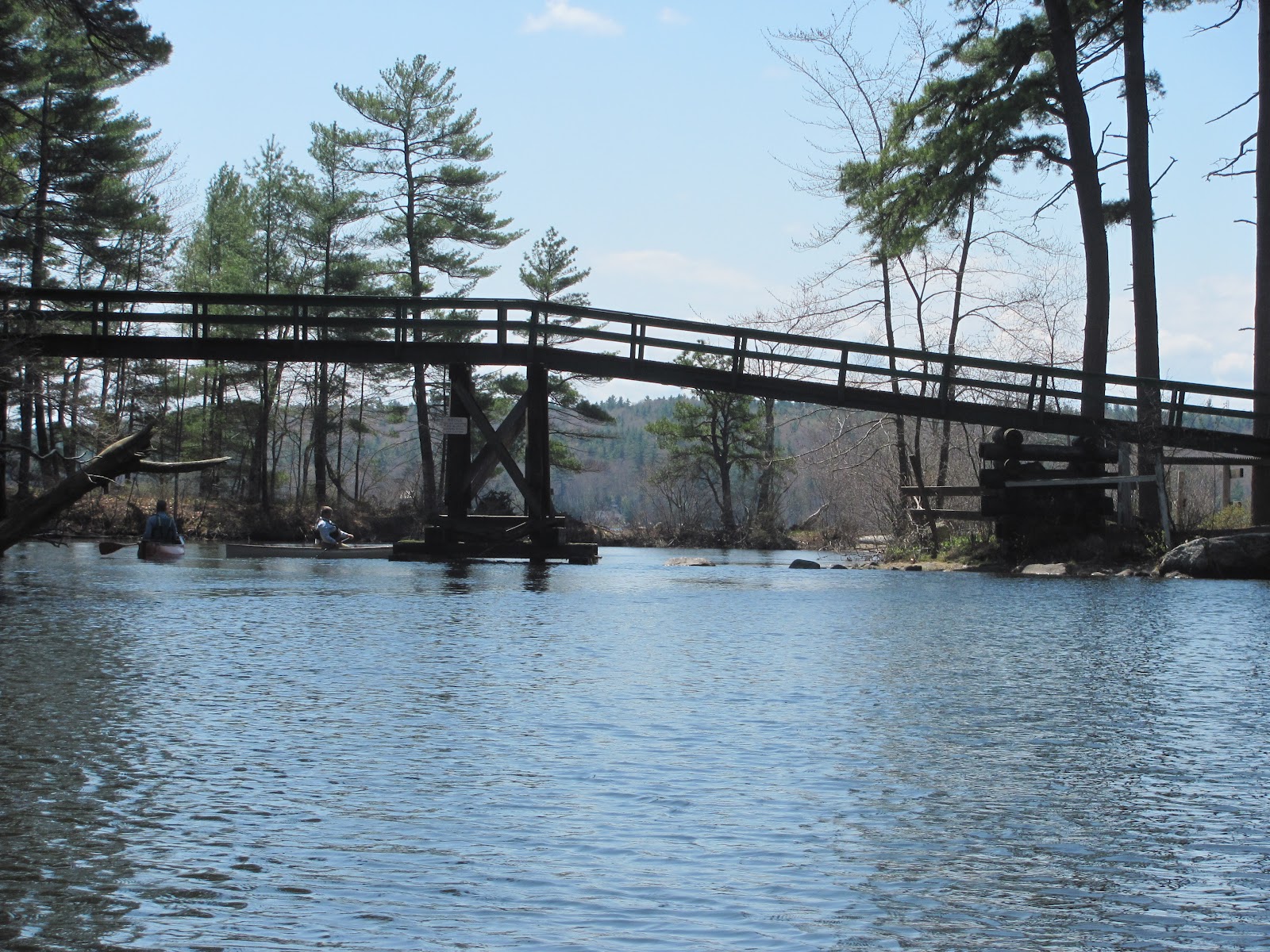 Recreational Kayaking in Maine Raymond/Casco Maine, Tenny Stream