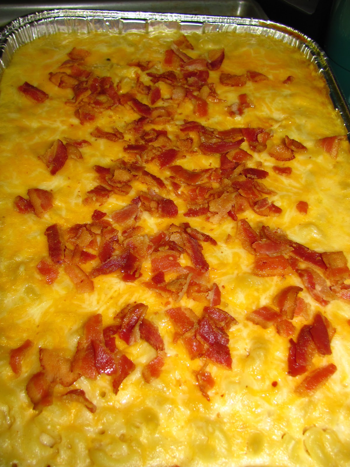 For the Love of Food Crunchy Bacon Macaroni and Cheese