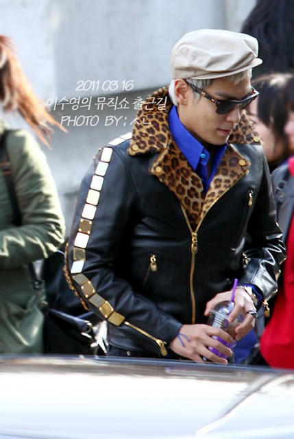 Big Bang's T.O.P in MCM by Phenomenon jacket