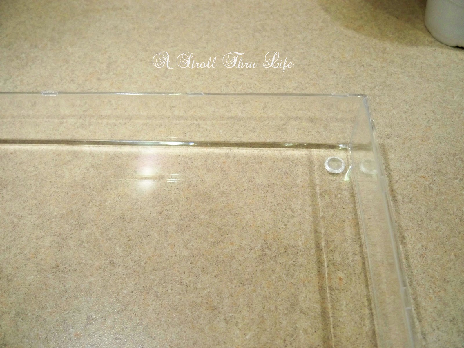 How To DIY Acrylic Tray A Stroll Thru Life