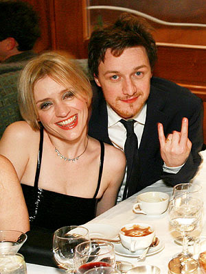James Mcavoy With Wife