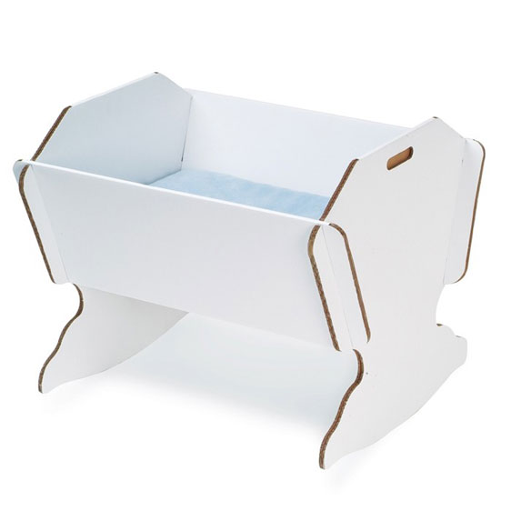 cardboard bassinet