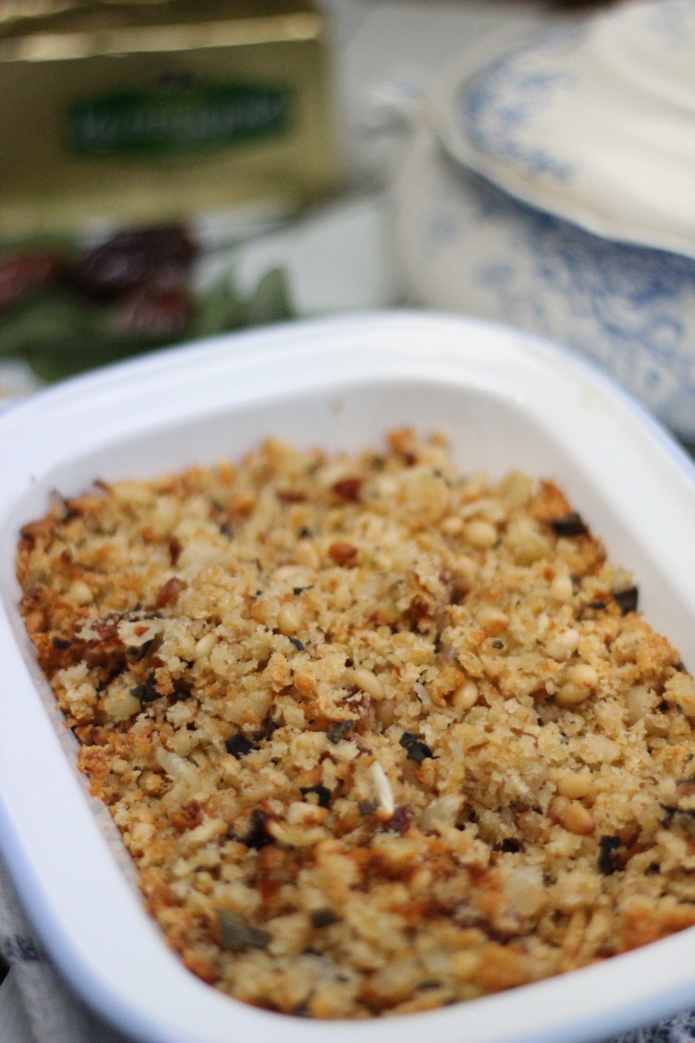Sage, Date & Pine Nut Stuffing Nessa's Family Kitchen