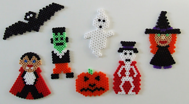 Les Mercredis de Julie Personnages d\u0027Halloween en perles