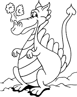 zoo coloring pages, dragon coloring pages