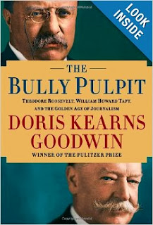 http://www.amazon.com/Bully-Pulpit-Theodore-Roosevelt-Journalism/dp/141654786X/ref=sr_1_1?s=books&ie=UTF8&qid=1384127795&sr=1-1&keywords=the+bully+pulpit