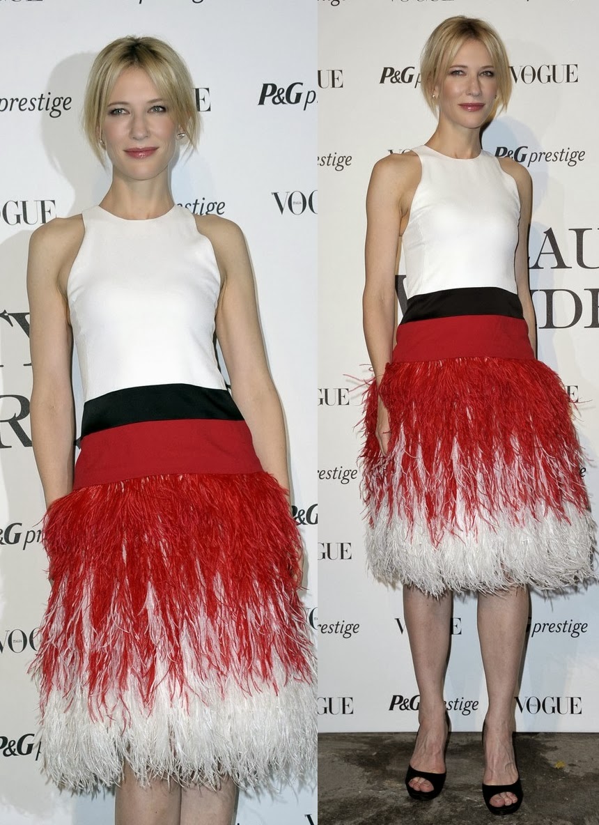 ScarletStiletto: Cate Blanchett in Prabal Gurung - Beauty in Wonderland