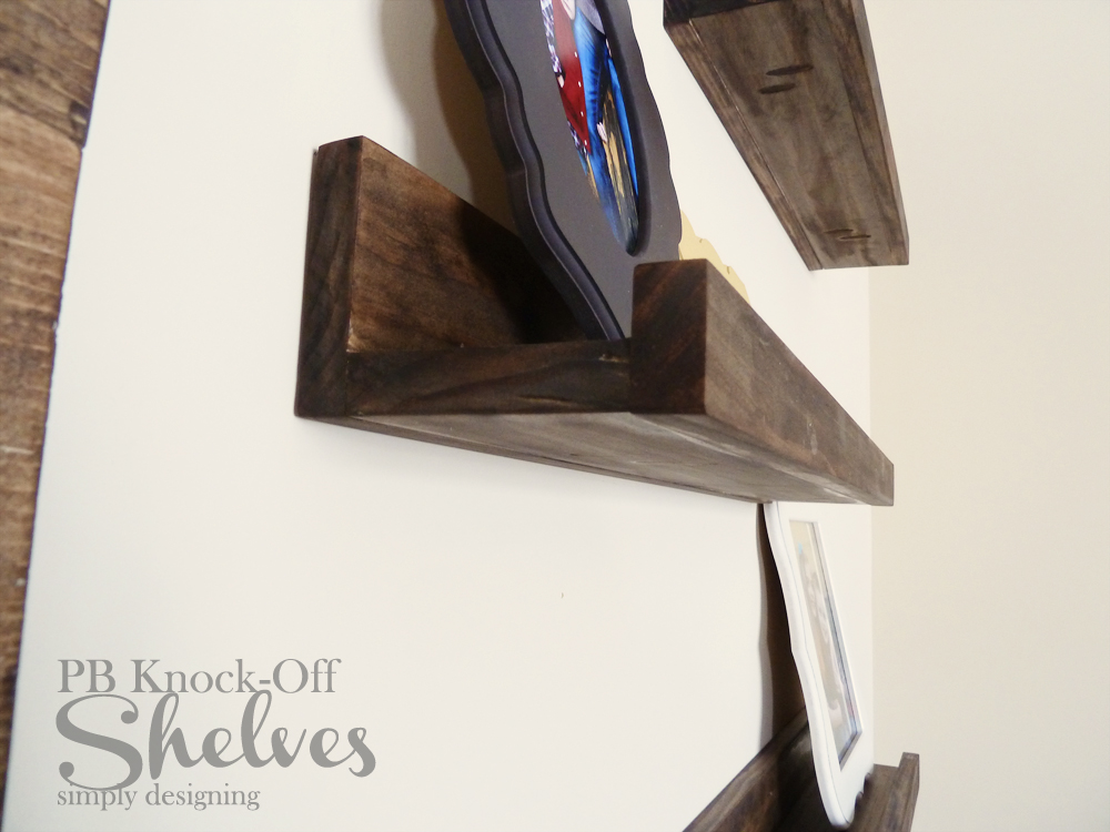DIY Shelves | how to make knock-off shelves with a Kreg Jig | #diy #shelves #knockoff