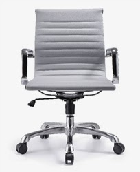 Gray Leather Joplin Chair Gray Leather Joplin Chair