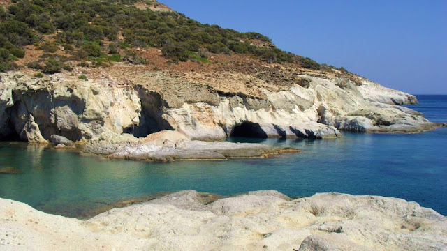 Katergo beach Milos island