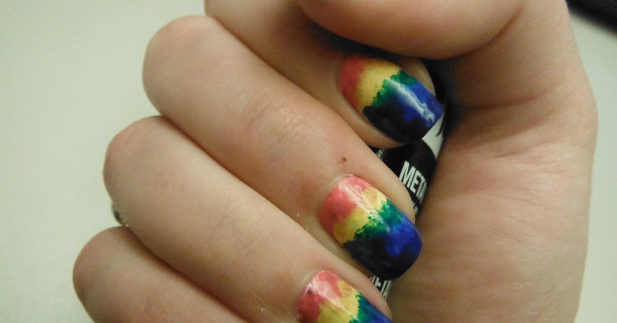 3. Rainbow Leopard Print Nails - wide 1
