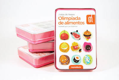 gioco di carte sul cibo