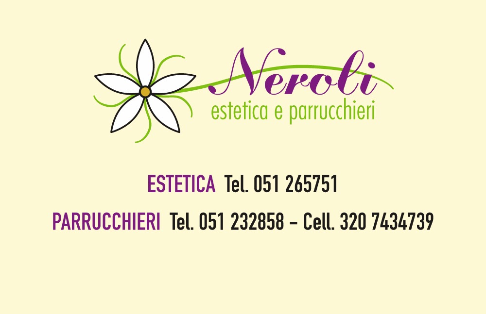 Biglietti da visita Neroli estetica e parrucchieri SG COMMUNICATION