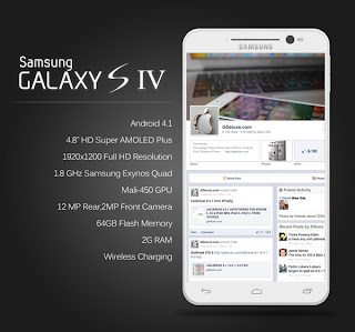 Info Spesifikasi Dan Harga Samsung Galaxy S IV