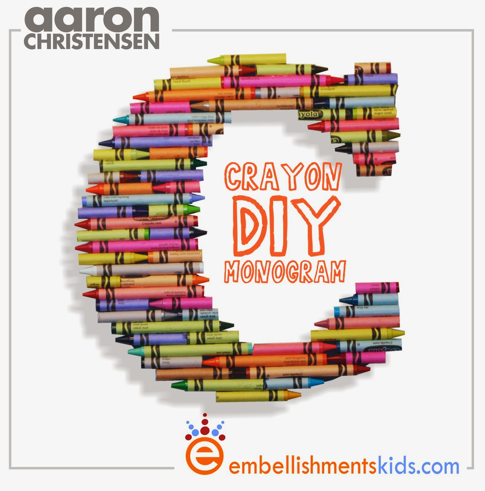 GIFTS THAT SAY WOW Fun Crafts and Gift Ideas 8 Cool Monogram Craft Ideas