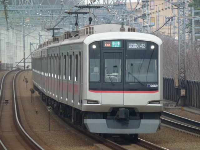 東京急行電鉄　各停　武蔵小杉行き2　東急5080系