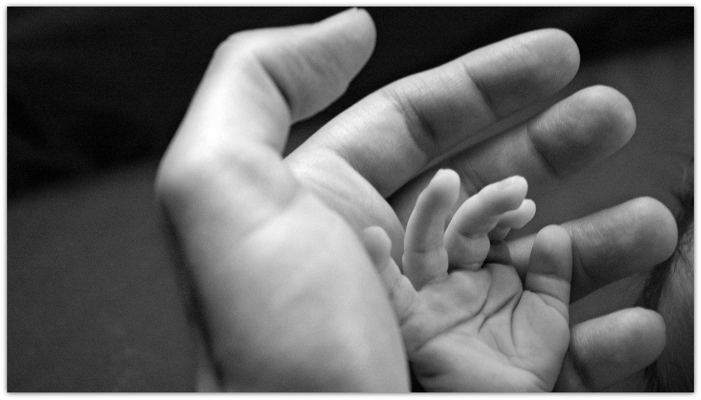 Hands Holding Baby