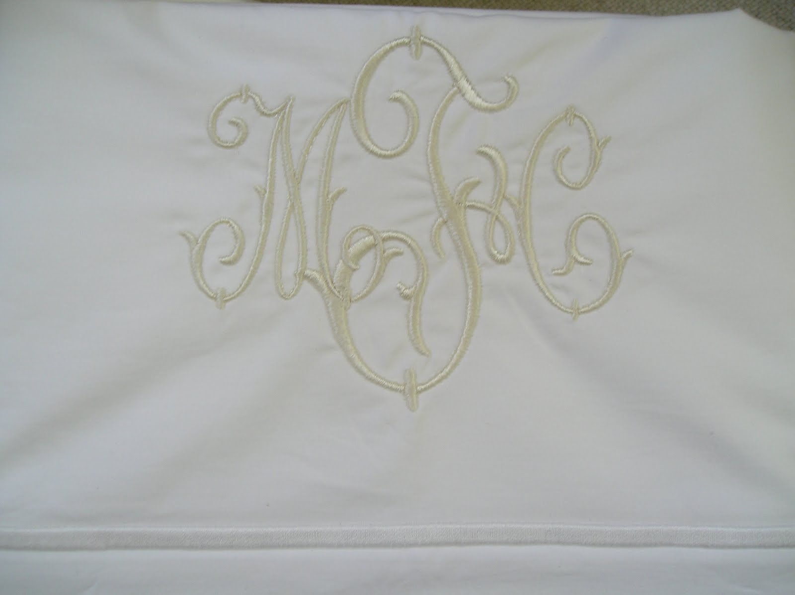Number Four Eleven: A week's worth of monograms