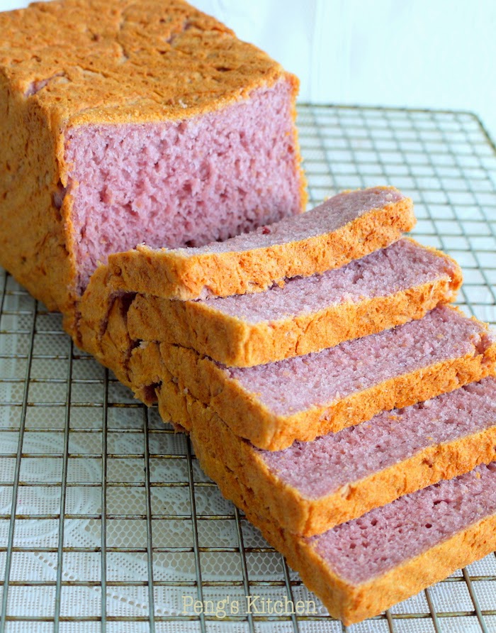 Peng's Kitchen Purple Sweet Potato Bread