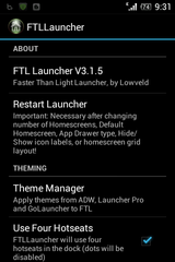 FTL Launcher Pro Terbaru
