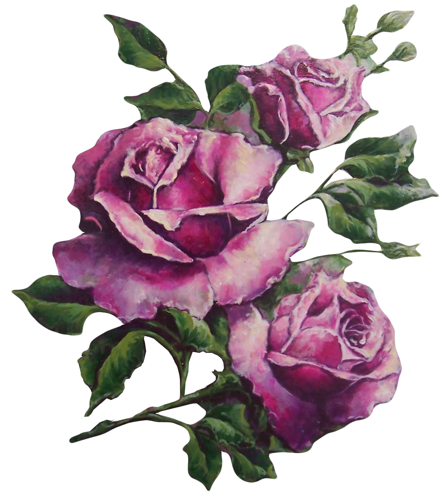 Блог Колибри: PNG Клипарт "Vintage flowers"