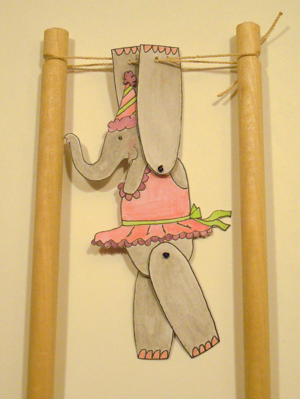 An Elephant a Day Elephant No. 334 Trapeze Toy