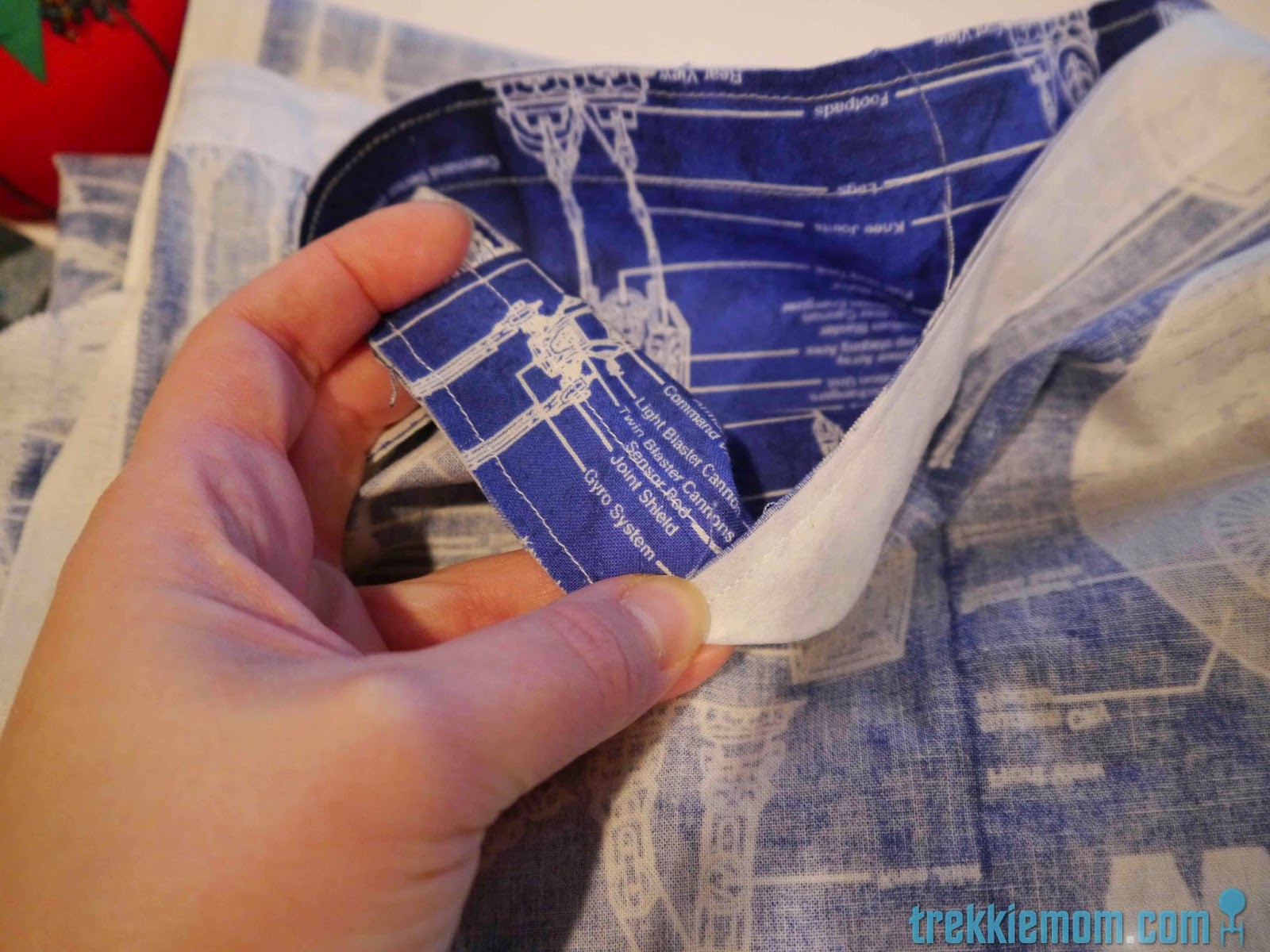 Trekkie Mom Tutorial Baby/Toddler Duvet Cover Part 2