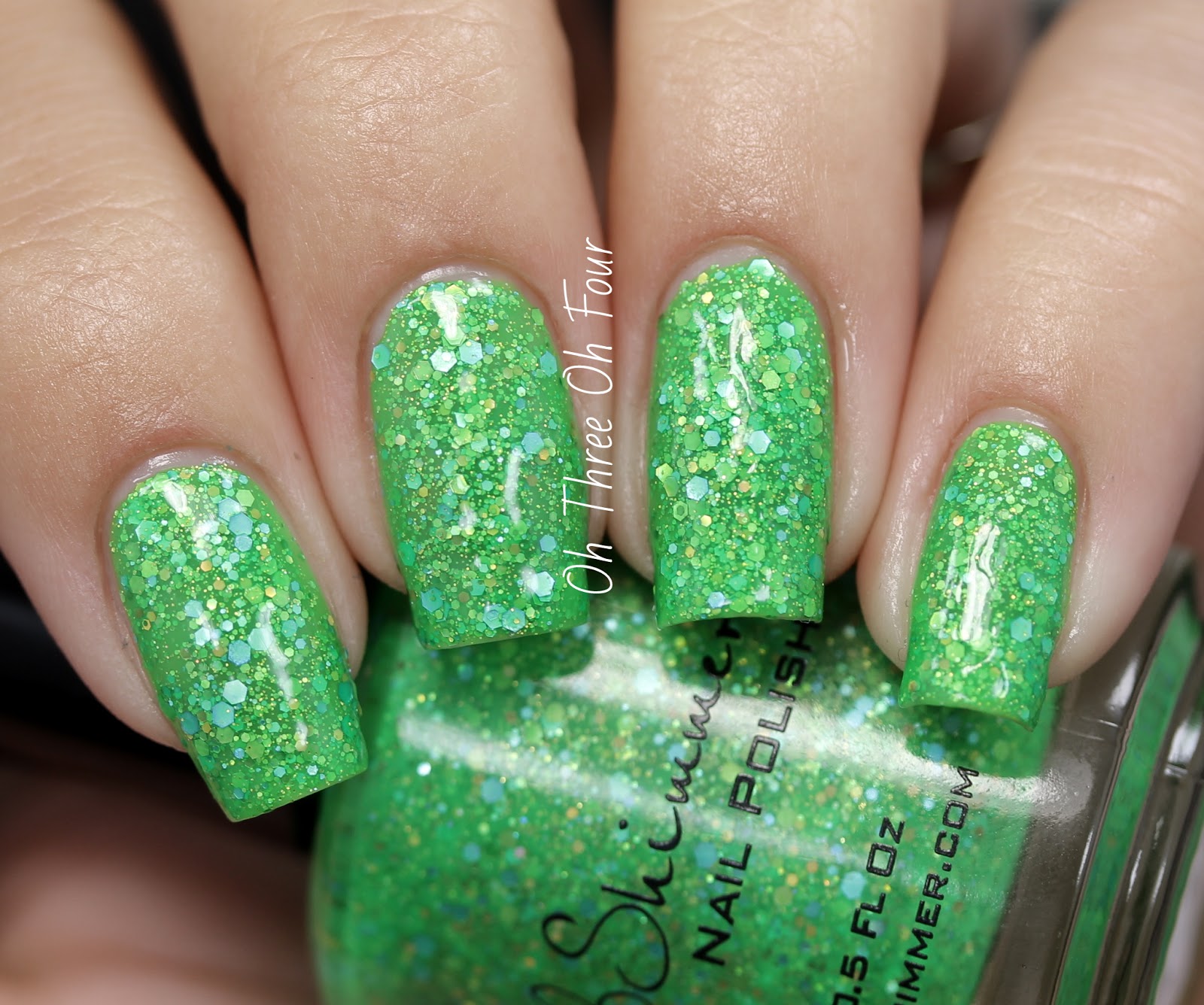 KBShimmer Partners in Lime Swatch