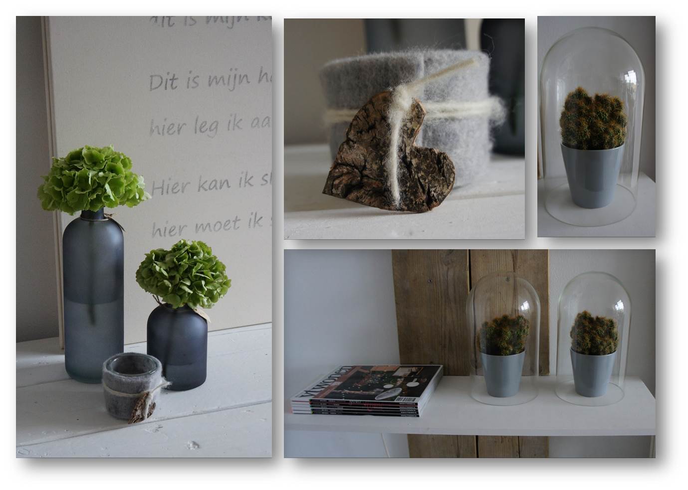 Decoratie woonkamer: woonkamer decoratie aan de muur stek magazine.