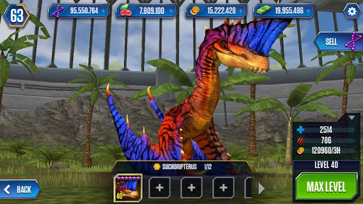 Jurassic World : O Jogo: 2 novos híbridos! Styxossauro e T-rex prontos!