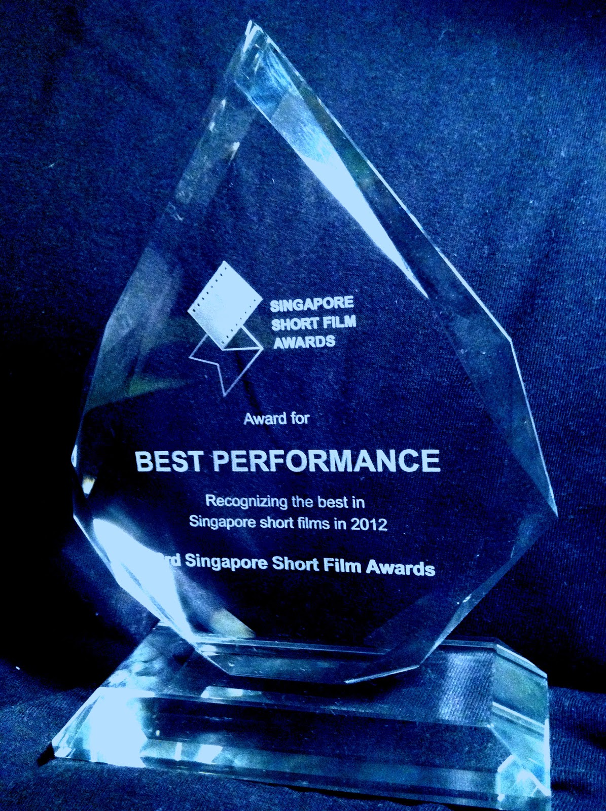 michael chua 3rd ssfa 2012 best performance award performance award