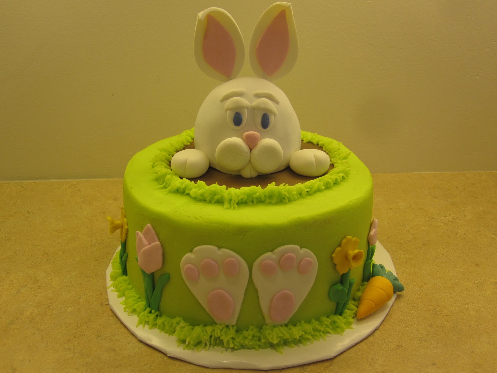 Easter Bunny Rabbit Cake