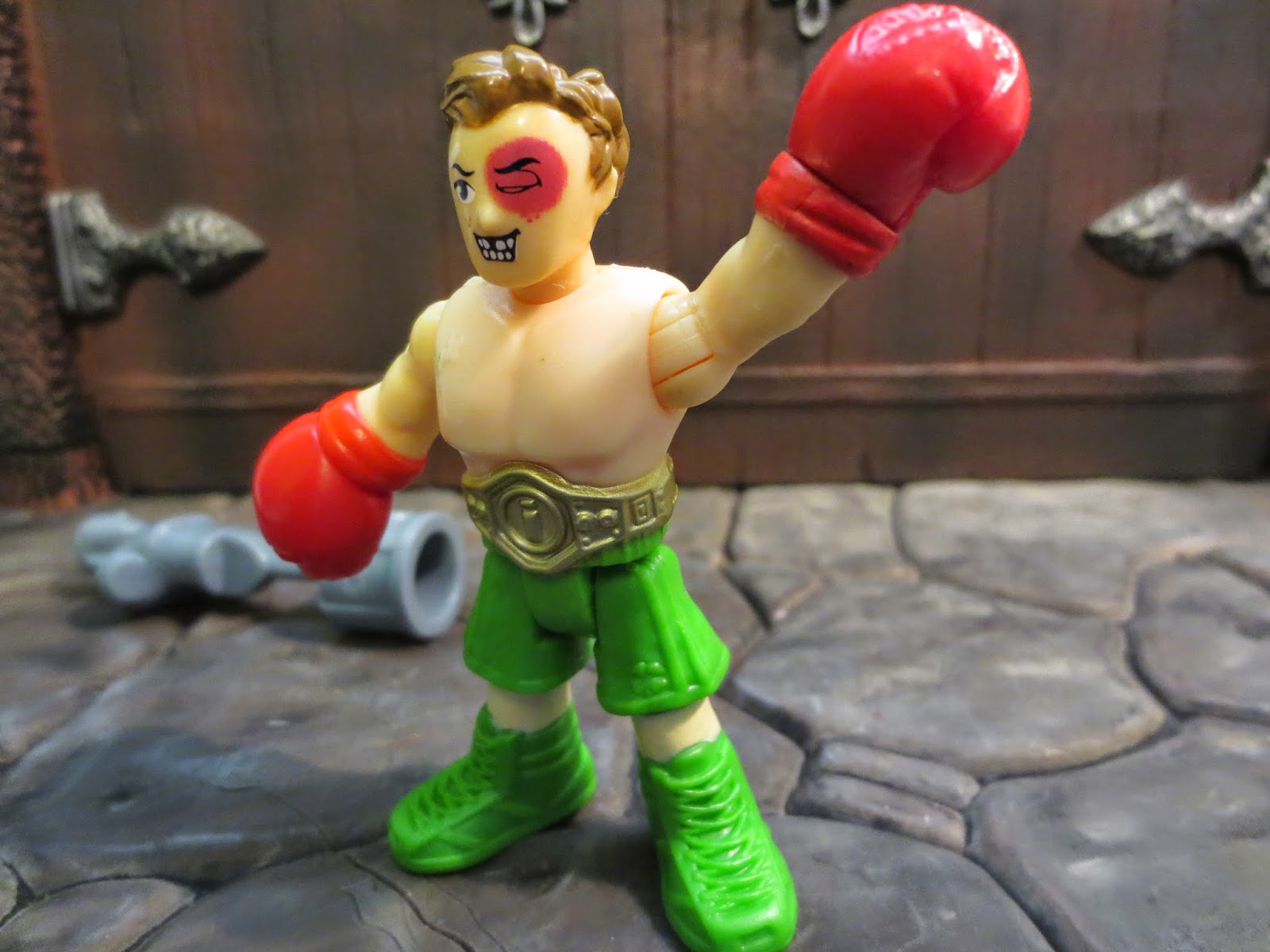 Action Figure Barbecue Action Figure Review Boxer from Imaginext