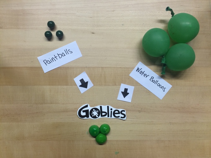 Debras Random Rambles Paintballs that you throw like water balloons!