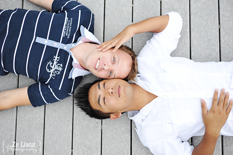 same-sex engagement session castle island boston ben&justin 20