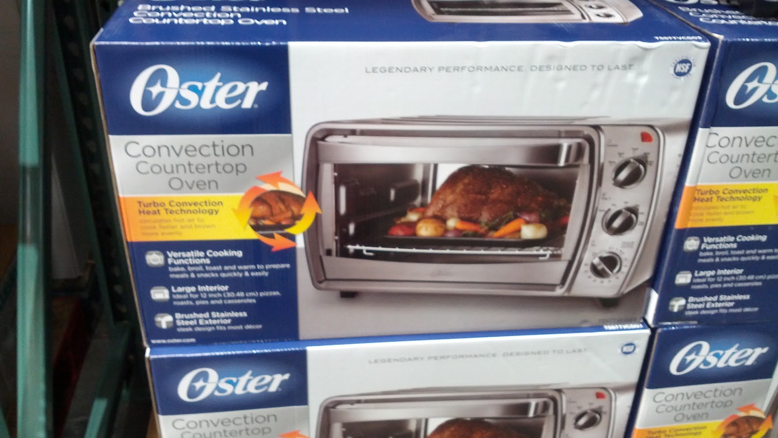 Oster Brushed Stainless Steel Convection Countertop Oven