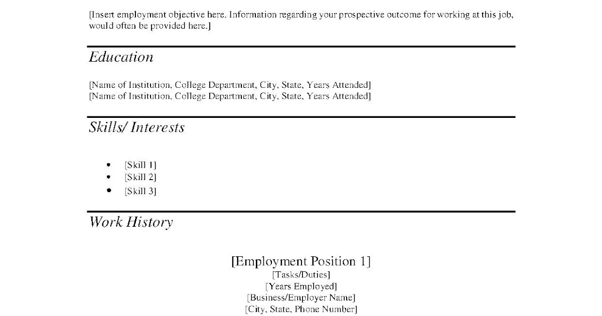How To Word Lanscaping Job On Resume How To Word Lanscaping Job On Resume