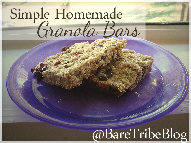 Homemade Oatmeal Bars