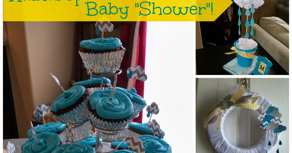 Clare's Contemplations "Raindrops and Sprinkles" Baby Shower