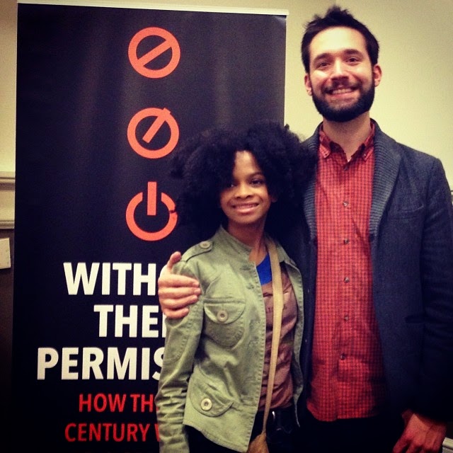 Me and my friend and mentor Alexis Ohanian!