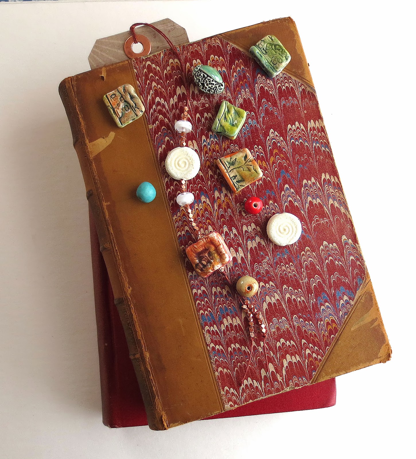 Art Bead Scene Blog On the 4Th Day of Christmas Book Bead Bookmarks