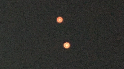 Glowing UFO Sighting Glowing Orange UFO's Caught Over California 2015, UFO Sightings