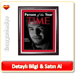 Kişiye Özel Time Dergi Kapağı Erkeğe sürpriz yılbaşı hediyesi